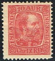 1902. King Christian IX. 10 Aur Red (Michel 39) - JF168157 - Ongebruikt