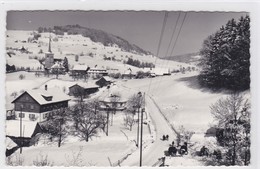 La Roche En Hiver, Animation Sur La Route Vers Montsofloz - La Roche