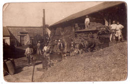 6606 - Scène De Battage ( Sans Titre Et Non Située ) - Carte Photographique - - Cultures