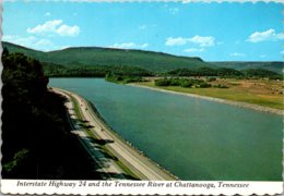 Tennessee Chattanooga Interstate Highway 24 And The Tennessee River - Chattanooga