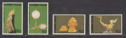 Thailand 1987, Thaipex '89, Peacock, Set Of 4v, MNH** - Peacocks