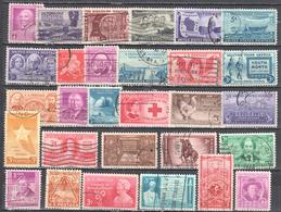 United States 1948 Year Set - Mi.565-593 - Used - Années Complètes