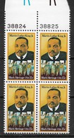 US 1979 Martin Luther King, Jr.,Civil Rights, Plate Block Scott # 1771,VF MNH** (RN-14) - Numero Di Lastre