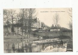 Cp ,86 , COUHE-VERAC , Vue Du Pont Et Du Château , Voyagée 1906 - Couhe