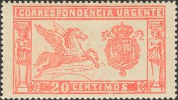 1º Y 2º Centenario. **256. 1905. 20 Cts Rojo. Excelente Centraje Y Color. PIEZA DE LUJO. Edifil 2020: +++120 Euros - Andere & Zonder Classificatie