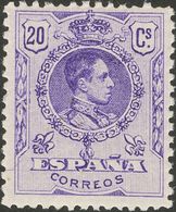 1º Y 2º Centenario. **273. 1909. 20 Cts Violeta. MAGNIFICO. Edifil 2020: ++95 Euros - Otros & Sin Clasificación