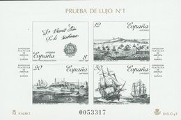 Pruebas De Lujo. **12/13P. 1987. Pruebas De Lujo. ESPAMER 87. MAGNIFICAS. Edifil 2019: 60 Euros - Abarten & Kuriositäten