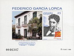 Pruebas De Lujo. (*)65P. 1998. Prueba De Lujo. LORCA. MAGNIFICA. Edifil 2019: 12 Euros - Varietà E Curiosità