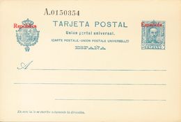 Entero Postal. (*)EP63. 1931. 25 Cts Azul Sobre Tarjeta Entero Postal. MAGNIFICA. Edifil 2020: 122 Euros - Autres & Non Classés