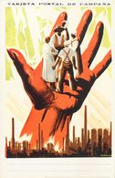 Guerra Civil, Tarjeta Postal Republicana. (*). (1937ca). Tarjeta Postal Del Partido Comunista De España, CONDICIONES PAR - Altri & Non Classificati