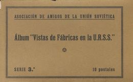 Guerra Civil, Tarjeta Postal Republicana. (*). 1938. Juego Completo De Diez Postales ASOCIACION DE AMIGOS DE LA UNION SO - Other & Unclassified