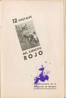 Guerra Civil, Tarjeta Postal Republicana. (*). (1937ca). Juego Completo De Las Doce Tarjetas Postales Fotográficas De AL - Altri & Non Classificati