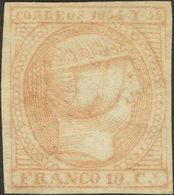 Filipinas. *2d. 1854. 10 Cuartos Rosa. PIEZA DE LUJO Y RARA TONALIDAD DE COLOR, ESPECIALMENTE EN ESTA ESPECTACULAR CALID - Andere & Zonder Classificatie