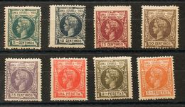 Guinea. *1/8. 1902. Serie Completa. Valores Clave Excelentes Centrajes. MAGNIFICA. Edifil 2018: 1.335 Euros - Sonstige & Ohne Zuordnung