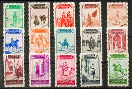 Marruecos. **170/85M. 1937. Serie Completa (a Falta Del 1 Cts Amarillo, Que Es Lo Habitual). Variedad CAMBIO DE COLOR Y  - Otros & Sin Clasificación