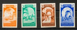 Marruecos. **196/99s. 1939. Serie Completa. SIN DENTAR. MAGNIFICA. Edifil 2018: +73 Euros - Autres & Non Classés