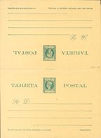 Puerto Rico, Entero Postal. (*)EP9/16. 1898. Juego Completo De Tarjetas Postales (incluyendo Las De Ida Y Vuelta). MAGNI - Other & Unclassified