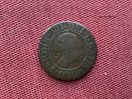 ESPAGNE Monnaie 1812 Ferdinand VII - Provinciale Munten