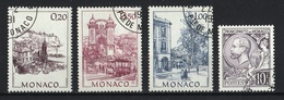 Monaco 1991 : Timbres Yvert & Tellier N° 1762 - 1764 - 1767 Et 1785 Oblitérés. - Gebruikt