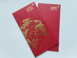 MONT BLANC **    Enveloppe +Carte   " Nouvel An Chinois 2020  "  !! - Modernes (à Partir De 1961)