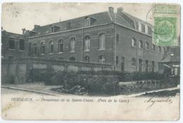 Herseaux - Pensionnat De La Sainte-Union (Près De La Gare) - éditeur Th. Van Den Heuvel - 1906 - Mouscron - Moeskroen