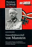 Ritterkreuzträger Generalfeldmarschall Von Manstein - Deutsch