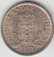 @Y@    Nederlandse Antillen  1  Cent  1971   ( 4584 ) - Antilles Néerlandaises