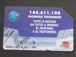 ITALIA - 3331 C&C 238 GOLDEN - PRIVATE PUBBLICHE - GIORNALE TELEFONICO 2 - USATA - Private-Omaggi