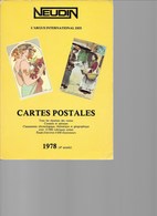 Cartes Postales Dans Livre Neudin  Ed 1978 - Boeken & Catalogi