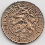 @Y@    Nederlandse Antillen  1  Cent  1963   ( 4592 ) - Antille Olandesi