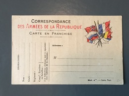 France WW1 - CPFM Neuve - (B2477) - 1. Weltkrieg 1914-1918