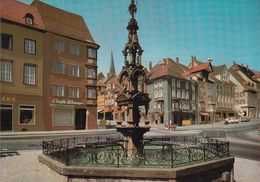 D-78628 Rottweil Am Neckar - Marktbrunnen - Cafe Lorer - Cars - Rottweil