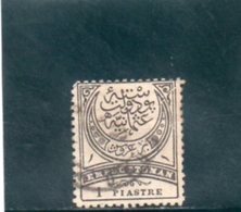 TURQUIE 1888 O - Impuestos