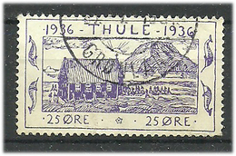 Greenland Thule 1936 Church In Thule, Mi 3, Cancelled(o) - Thulé