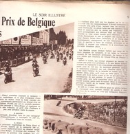 Sport-Grand Prix De Belgique Des Motos (moto Norton)-Jules Tacheny (Mettet)-F.N.Francorchamps- "Soir Illustré" 29/7/1933 - Motorrad