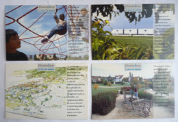 Lot Serie De 4 CARTES POSTALES Publicitaires CHANTELOUP LES VIGNES CARTE POSTALE 78 - Chanteloup Les Vignes