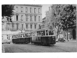 MARSEILLE (13) Photographie Format Cpa Cours Joseph Thierry Tramways électriques Beau Plan - Non Classés