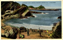 DEVON - ILFRACOMBE - RAPPAREE COVE LOOKING TOWARDS LANTERN HILL Dv915 - Ilfracombe