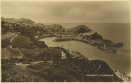 DEVON - ILFRACOMBE - HARBOUR RP (With A Paddler)  Dv234 - Ilfracombe