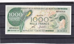 Burundi 1000 Fr 1991 UNC - Sonstige – Afrika