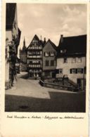 CPA AK Bad Wimpfen- Salzgasse Mit Adlerbrunnen GERMANY (946027) - Bad Wimpfen