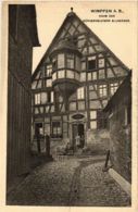 CPA AK Bad Wimpfen- Haus Des Burgermeisters Ellsesser GERMANY (946066) - Bad Wimpfen