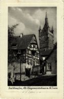 CPA AK Bad Wimpfen- Alt Burgermeisterhaus GERMANY (946078) - Bad Wimpfen