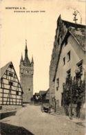 CPA AK Bad Wimpfen- Steinhaus Und Blauer Turm GERMANY (946159) - Bad Wimpfen