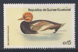 Equatorial Guinea / Guinee Equatorial 1978 Mi 1448 ** Netta Rufina : Red-crested Pochard (wing Duck) / Kolbenente - Canards