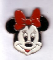 BD61 Pin's DISNEY  TETE Non Signé Minnie Mouse Achat Immédiat Immédiat - Disney