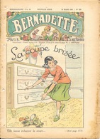 Journal Hebdomadaire: Bernadette - N° 534 - 24 Mars 1940 - La Coupe Brisée - Bernadette