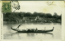 NEW YORK - LAKE SCENE - CENTRAL PARK - PUB J. KOEHLER - MAILED TO ITALY - 1900s ( 7295) - Parks & Gärten