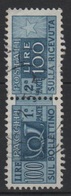 1946-51 Pacchi Postali Fil. Ruota 100 L. US - 1946-60: Usati