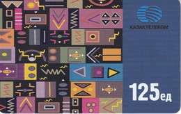 TARJETA DE KAZAJISTAN DE 125 UNITS DE UN MOSAICO - Kasachstan
